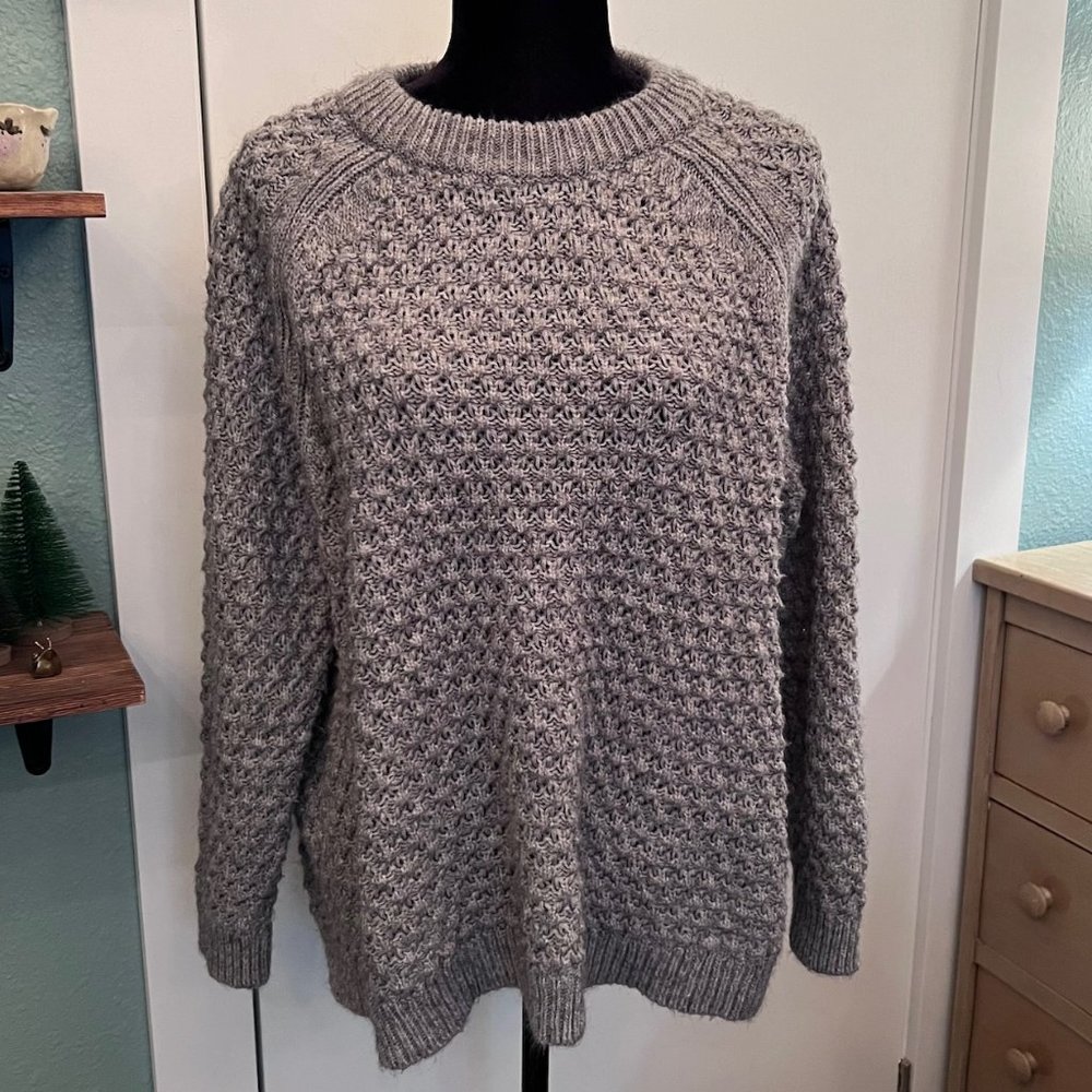 H&M Gray Knit Sweater